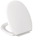 Toiletsæde universal m/soft close hvid - REN